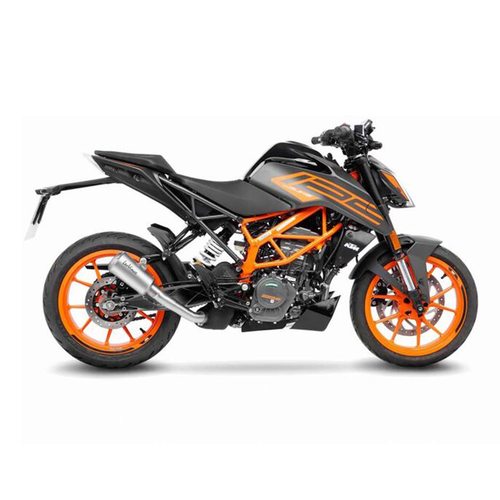 LeoVince LV-10 Slip-On Exhaust KTM 390 Duke 2021-2023