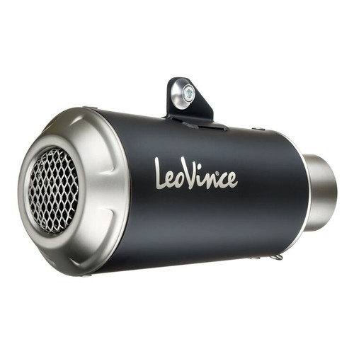 LeoVince LV-10 Slip-On Exhaust Ducati Monster 937 / Plus / SP 2021-2024 - Black Stainless Steel