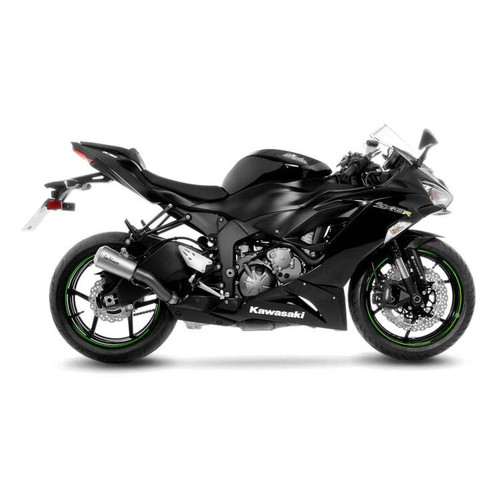 LeoVince LV-10 Slip-On Exhaust Kawasaki ZX6R / ZX636 2009-2026