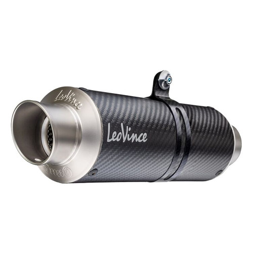 LeoVince GP Corsa Slip-On Exhaust KTM 390 Duke 2021-2023 - Matte Carbon Fiber