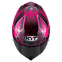 KYT TT Revo Hyper Pink Helmet
