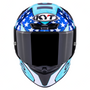 KYT TT Revo Leopard Americas Replica Helmet