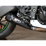 M4 Kawasaki ZX-10R 2008-10 Slip-On System with Black GP Canister