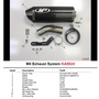 M4 Kawasaki ZX-10R 2011-15 Street Slayer Slip-On System with Carbon Fiber Canister
