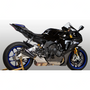 M4 Yamaha R1 2015-2026 Black RM1 Slip-On