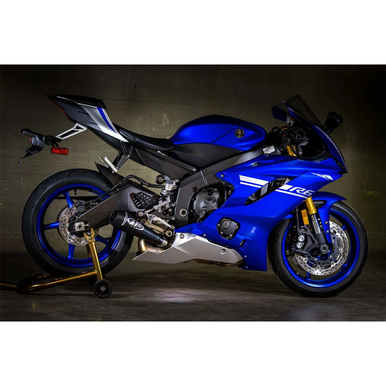 M4 Yamaha R6 2006-2020 Slip-On with Black GP Canister