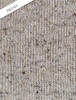 Pattern Detail of Donegal Tweed Half Zip Sweater