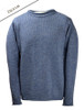 Merino Roll Neck Sweater - Denim