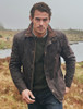 Carrickfergus Men's Waxed Jacket - Java