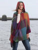 Sarah Hooded One Button Cape 