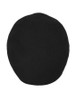 Donegal Tweed Flat Cap - Black