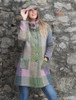 Emma Tweed Herringbone Coat - Donegal Loden