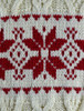 Zip Detail from Winter Fair Isle Zip-Neck Aran Sweater