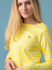 Causeway Long Sleeved T-Shirt - Lemon Stripe- DISCONTINUED