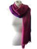 Extra Fine Merino Cosmo Scarf - Tickled Pink