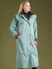Donegal Ladies Waterproof Full Length Coat - Smoke Blue