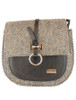 Grace Tweed Bag - Grey Herringbone