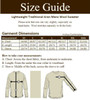 Men's Cable Knit Crew Neck Aran Wool Sweater