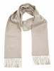 Merino Scarf - Oatmeal & Natural White