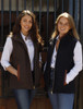 Ladies Tweed Body Warmer - Navy