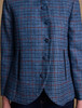 Niamh Tweed Blazer – Navy Hacking Check