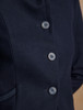 Emer Tweed Blazer - Deep Navy Melton