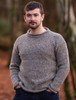 Gents Roll Neck Sweater - Pebble Grey