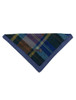 Irish Heritage Tartan Doggy Bandana - Blue Checked