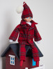 Christmas Elf Pyjama Set - Red Tartan
