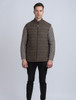 Shackleton Horse Brown Tweed Jacket With Cable Knit Sleeve