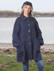 Maureen Tweed Coat - Twill Indigo