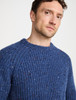 Men's Fisherman Crew Neck Aran Sweater