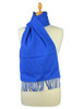 Fine Merino Scarf - Royal Blue