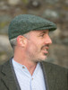 Vintage Tweed Flat Cap - Green Salt & Pepper