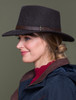  Ladies Boston Jack Wool Felt Hat - Brown