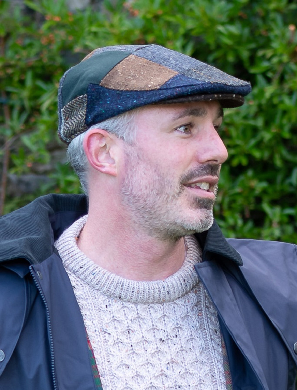 Irish Classic Patchwork Flat Cap