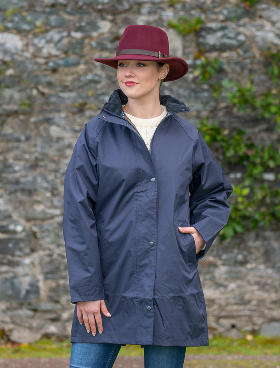 Ladies hot sale rainproof coat