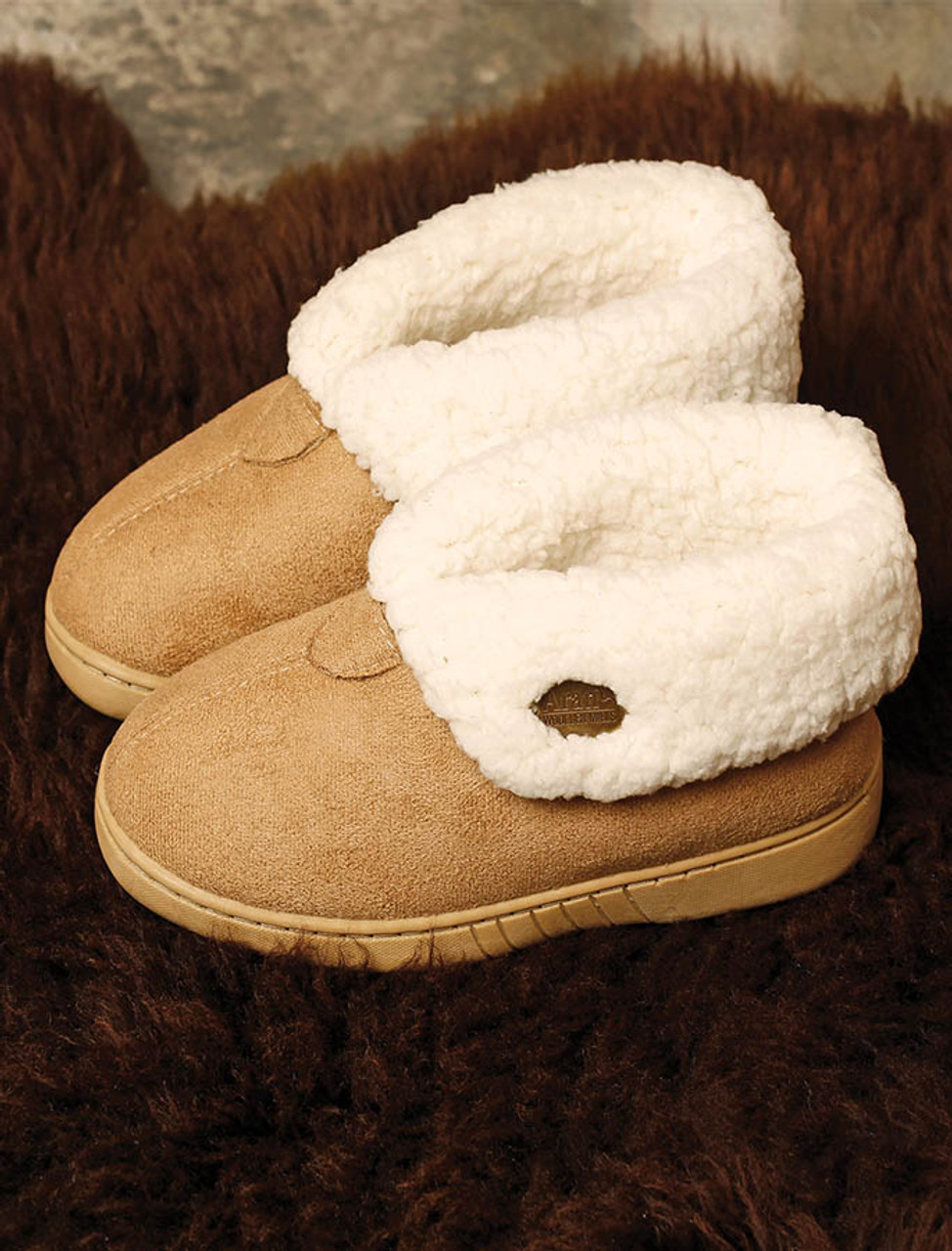 fleece lined slippers