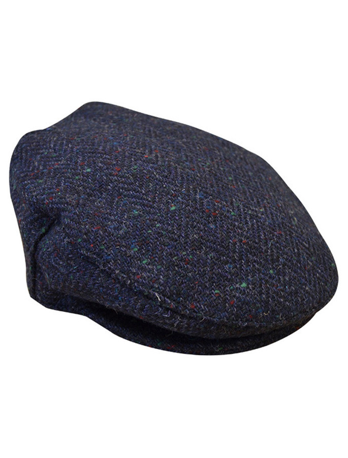 tweed herringbone flat cap