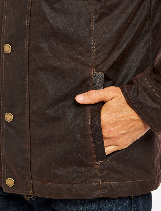 Carrickfergus Men's Waxed Jacket Java Dubarry Of Ireland