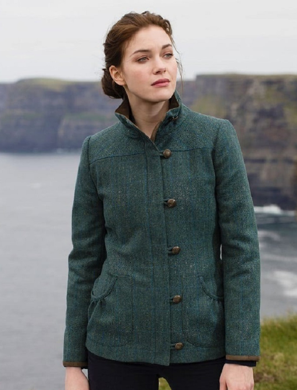 Bracken Ladies Tweed Jacket - Mist