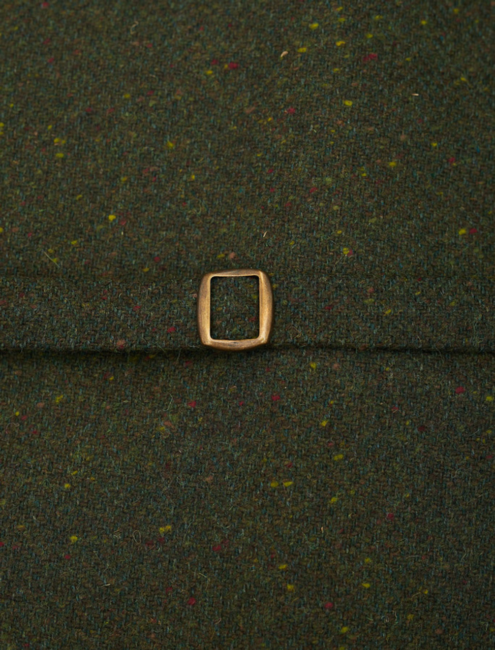 Donegal Tweed Waistcoat - Green Fleck | Aran Sweater Market