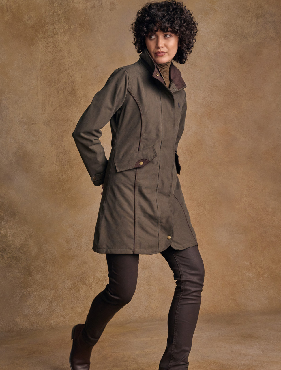 Womens Jacket Barbour Wool Coat Olive Barbour Fairfield Barbour