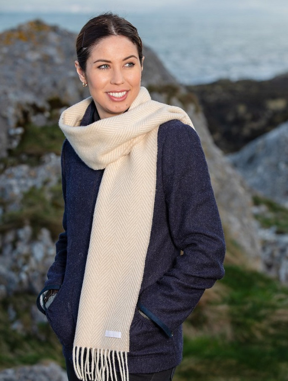 Site Exclusive! Wool Cashmere Scarf