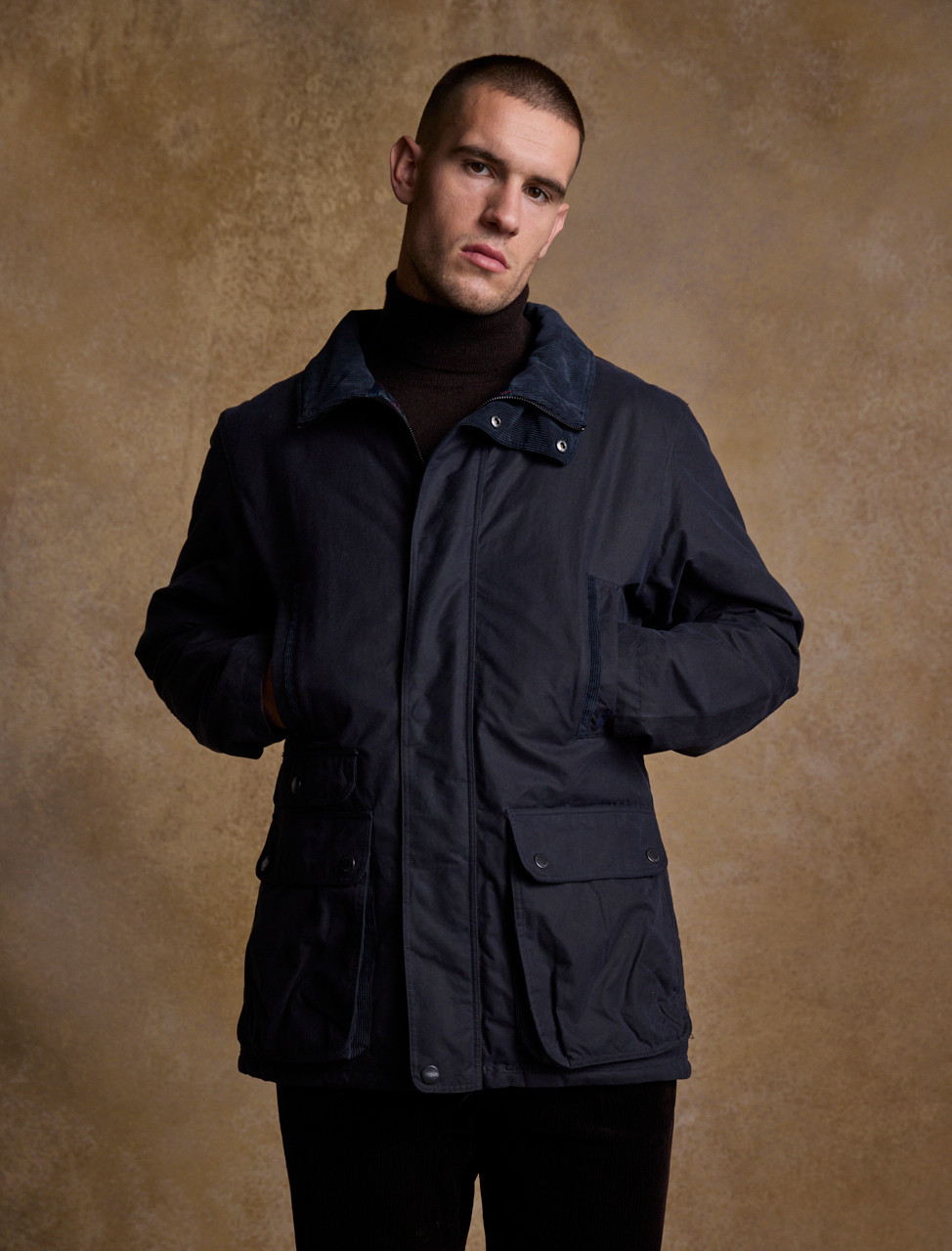 Wax Jacket Jack Murphy Kerry Coat Jack Murphy Fallon Wax Jacket On