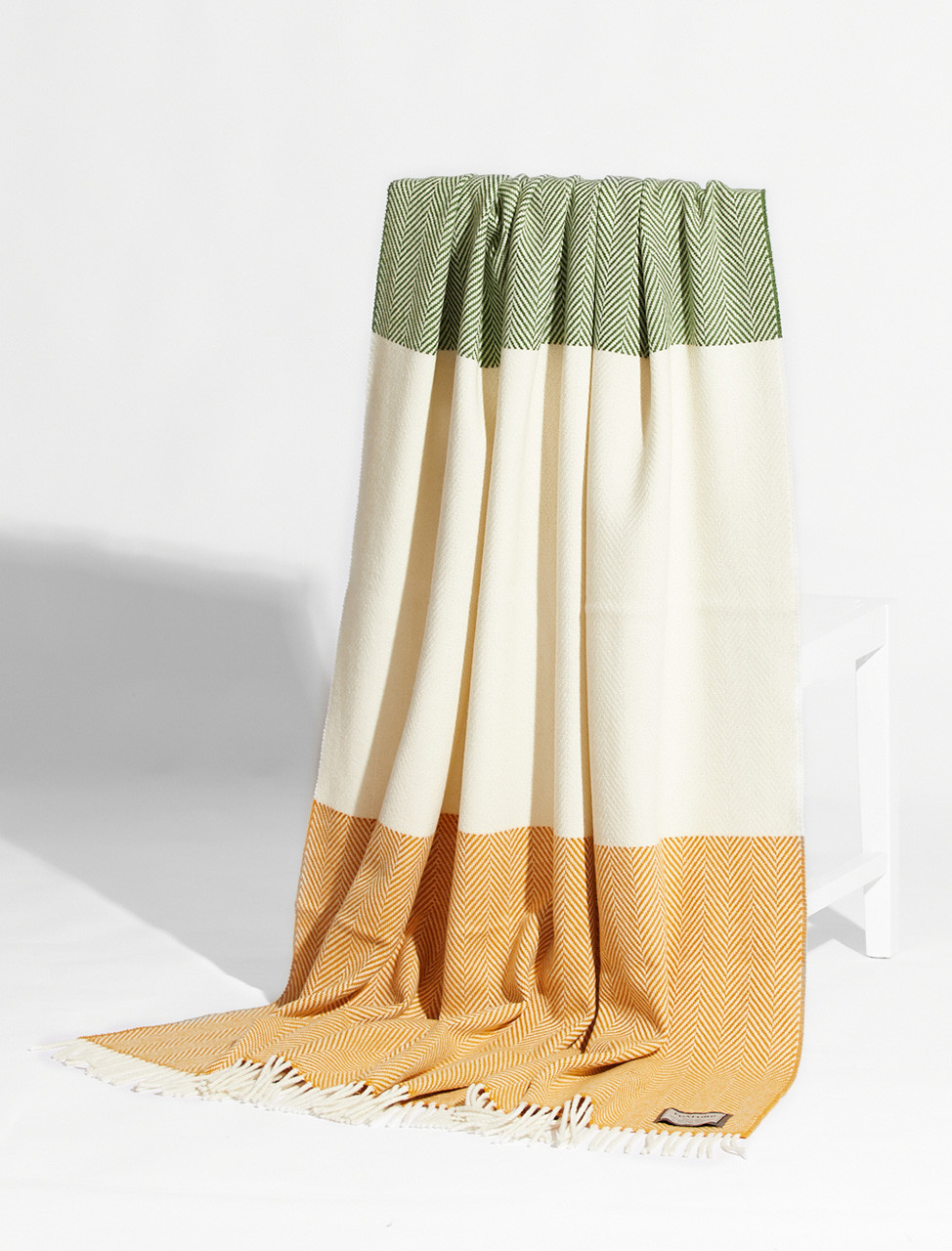 Wool and Cashmere Throw Éire Foxford Woollen Mills