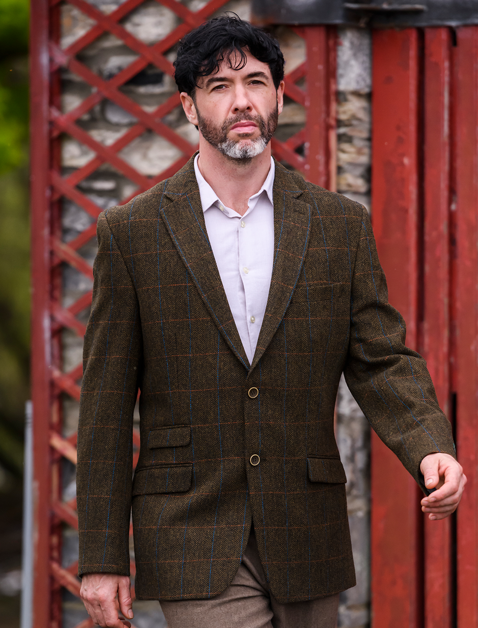 lawgy handmade herringbone jacket outer