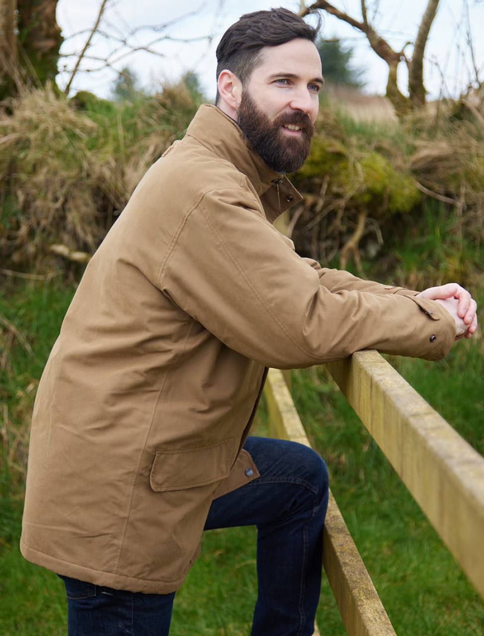 Men's West Cork Waterproof Jacket Brown