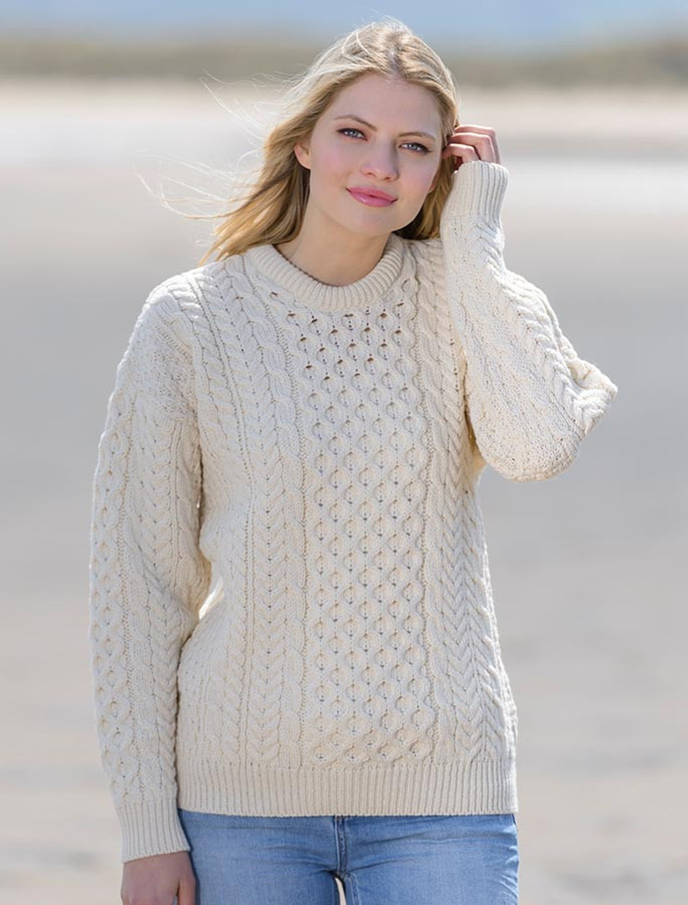 Aran Knitting Wool Natural White – Kerry Woollen Mills