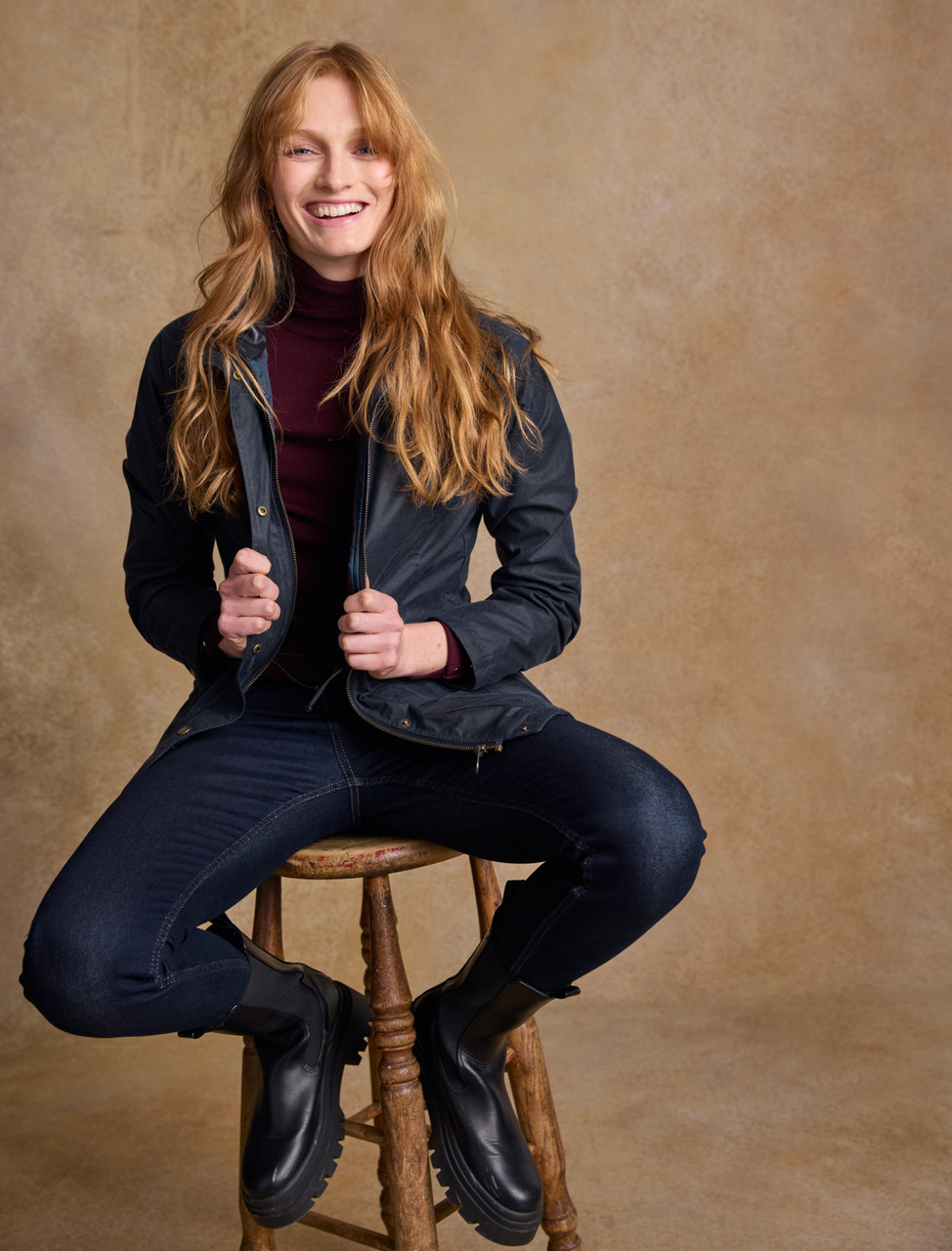 Waxed Cotton Jack Murphy Jacket Ladies Sally Ladies Waterproof